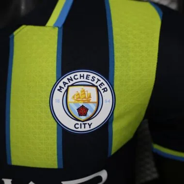 24-25 Manchester City yellow and black player version jersey