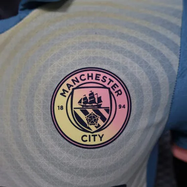 24-25 Manchester City yellow and blue special player version jersey