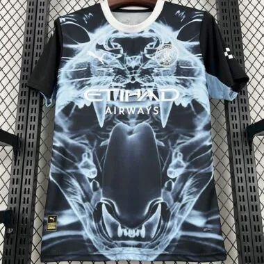 25-26 Manchester City Black and blue concept version Jersey (S-XXL)