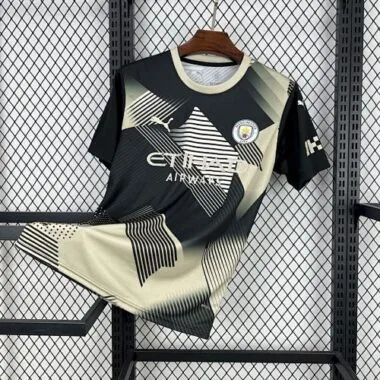 25-26 Manchester City Black and yellow concept version Jersey S-XXL