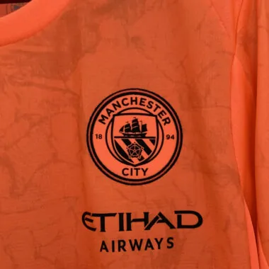 25-26 Manchester City Orange jersey