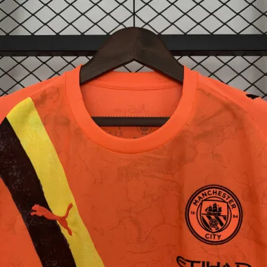 25-26 Manchester City Orange jersey