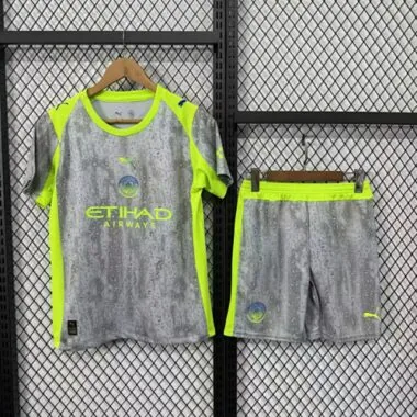 25-26 Manchester City Third Away Kid Kit