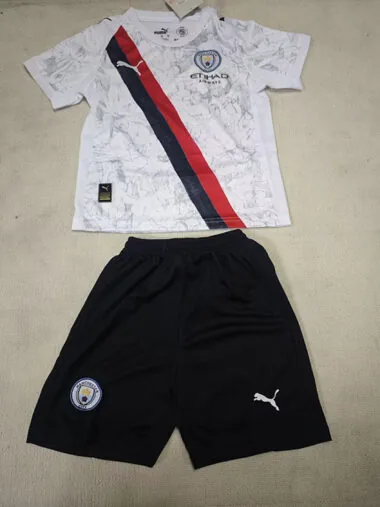 25-26 Manchester City away kid kit