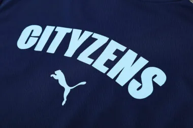 Survêtement d'entraînement bleu Manchester City 25-26