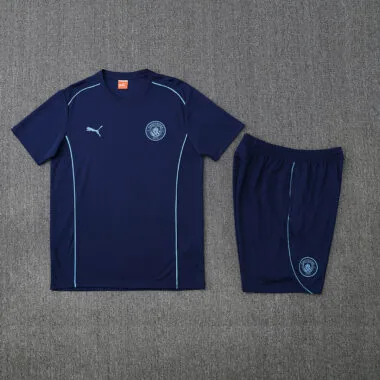Survêtement d'entraînement bleu Manchester City 25-26