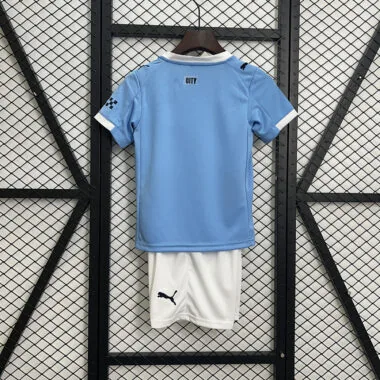 25-26 Manchester City home kid kit