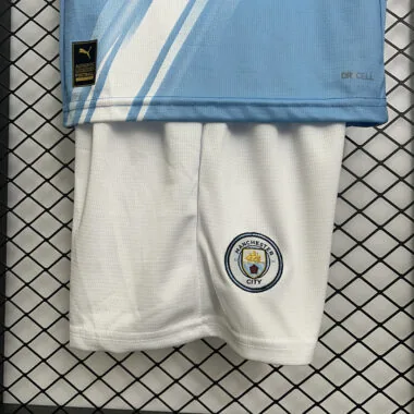 25-26 Manchester City home kid kit