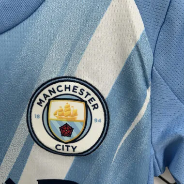 25-26 Manchester City home kid kit