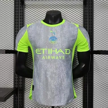 25-26 Manchester City third away player version jersey