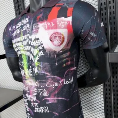 25/26 Manchester City Black color special edition Jersey Player Version