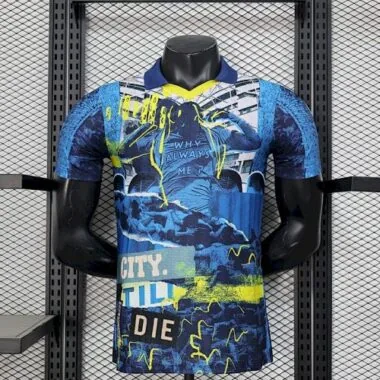 25/26 Manchester City Blue Special Edition Jersey Player Version