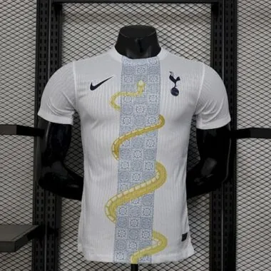 25-26 Tottenham White Gold Snake Edition Jersey Player Version