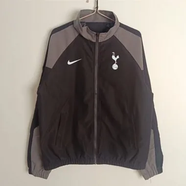 25-26 Tottenham black windbreaker