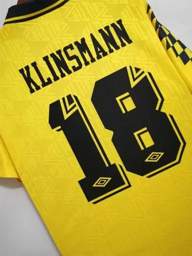 92-94 Tottenham away yellow