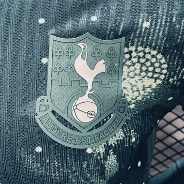 Tottenham Third away green long sleeve player version jersey