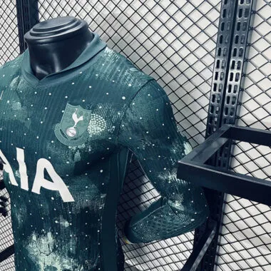 Tottenham Third away green long sleeve player version jersey
