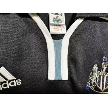 00-01 Newcastle away black retro jersey