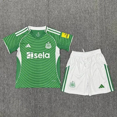 25 26 Newcastle United Away Kids Kit
