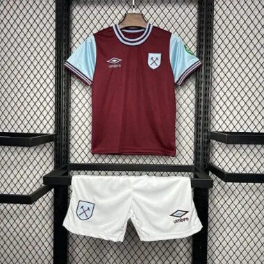 24-25 West Ham home kid kit