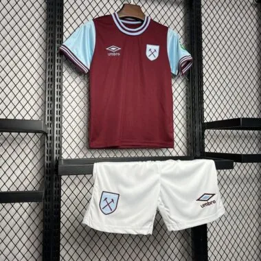 24-25 West Ham home kid kit
