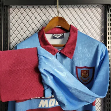 95-97 West Ham away Long Sleeves