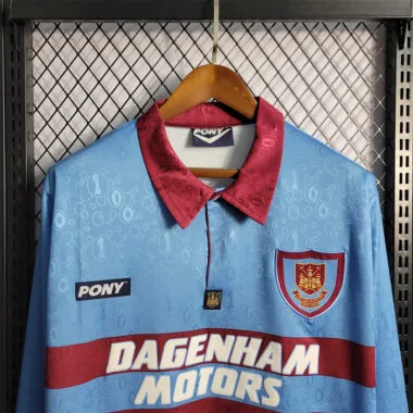 95-97 West Ham away Long Sleeves