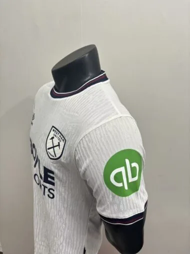 West Ham United 2025/26 Away player version (S-2XL)