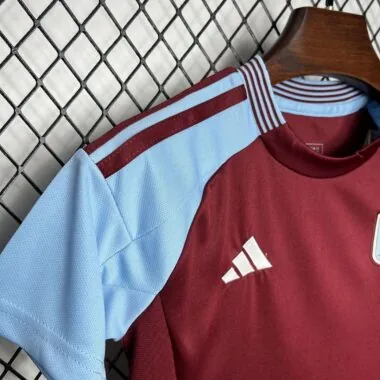 24-25 Aston Villa home kid kit