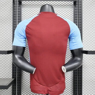 24-25 Aston Villa home player version jersey