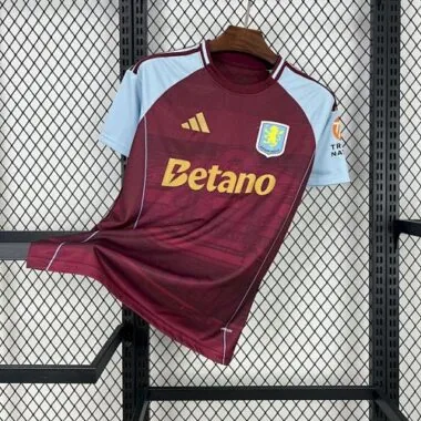 25-26 Maglia da calcio Aston Villa home