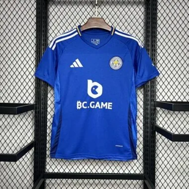 24-25 Leicester City home soccer jersey