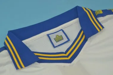 1978 Leeds United - equipamento branco de casa de 1978
