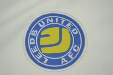 1978 Leeds United - equipamento branco de casa de 1978