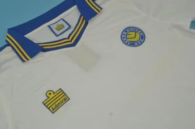 1978 Leeds United - equipamento branco de casa de 1978