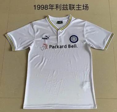 1999 Leeds United - equipamento branco de casa