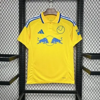 Camisa de futebol do Leeds para os jogos fora de casa, n.º 24-25