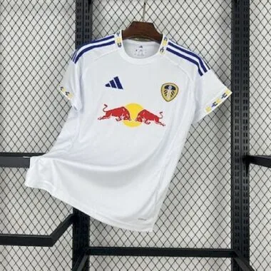 Camisa de jogo em casa do Leeds 25-26