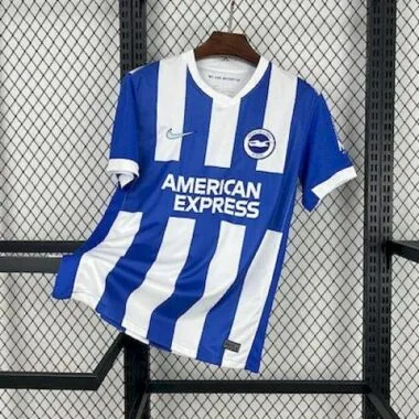 Camisa de jogo em casa do Brighton 25-26