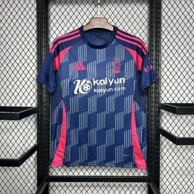 24-25 Camisola de jogo fora do Nottingham Forest 2024/25, tamanhos S-XXL