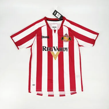 Camisa retro do Sunderland para jogos em casa da época 05-06