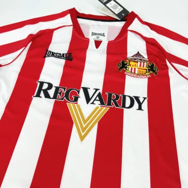 05-06 Sunderland home retro jersey