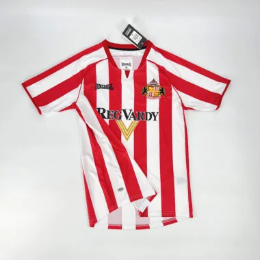 05-06 Sunderland home retro jersey