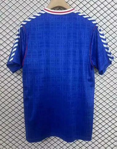 Camiseta retro azul del Sunderland de 1991 para partidos fuera de casa