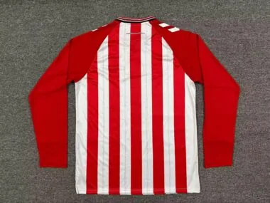 25-26 Sunderland home long sleeves Jersey