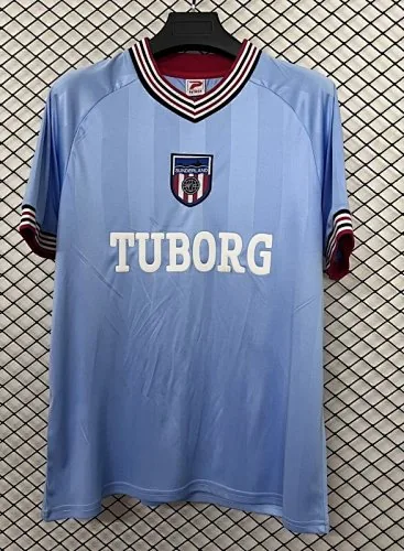 Camisa de jogo fora de casa retro do Sunderland da época 1986/87
