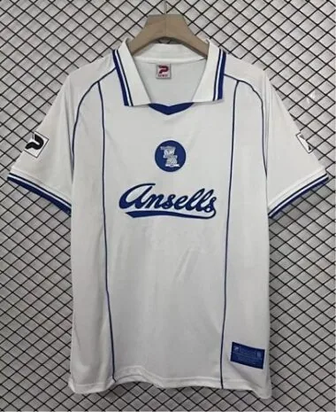 Camisa retro de jogo fora do Birmingham City da época 94-95