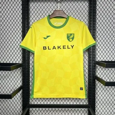 Camisa de futebol do Norwich City para jogos em casa