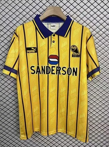 Camisa retro de jogo em casa do Sheffield Wednesday de 1993