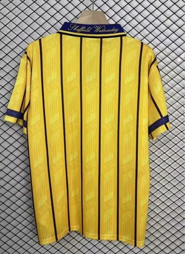 Camisa retro de jogo em casa do Sheffield Wednesday de 1993